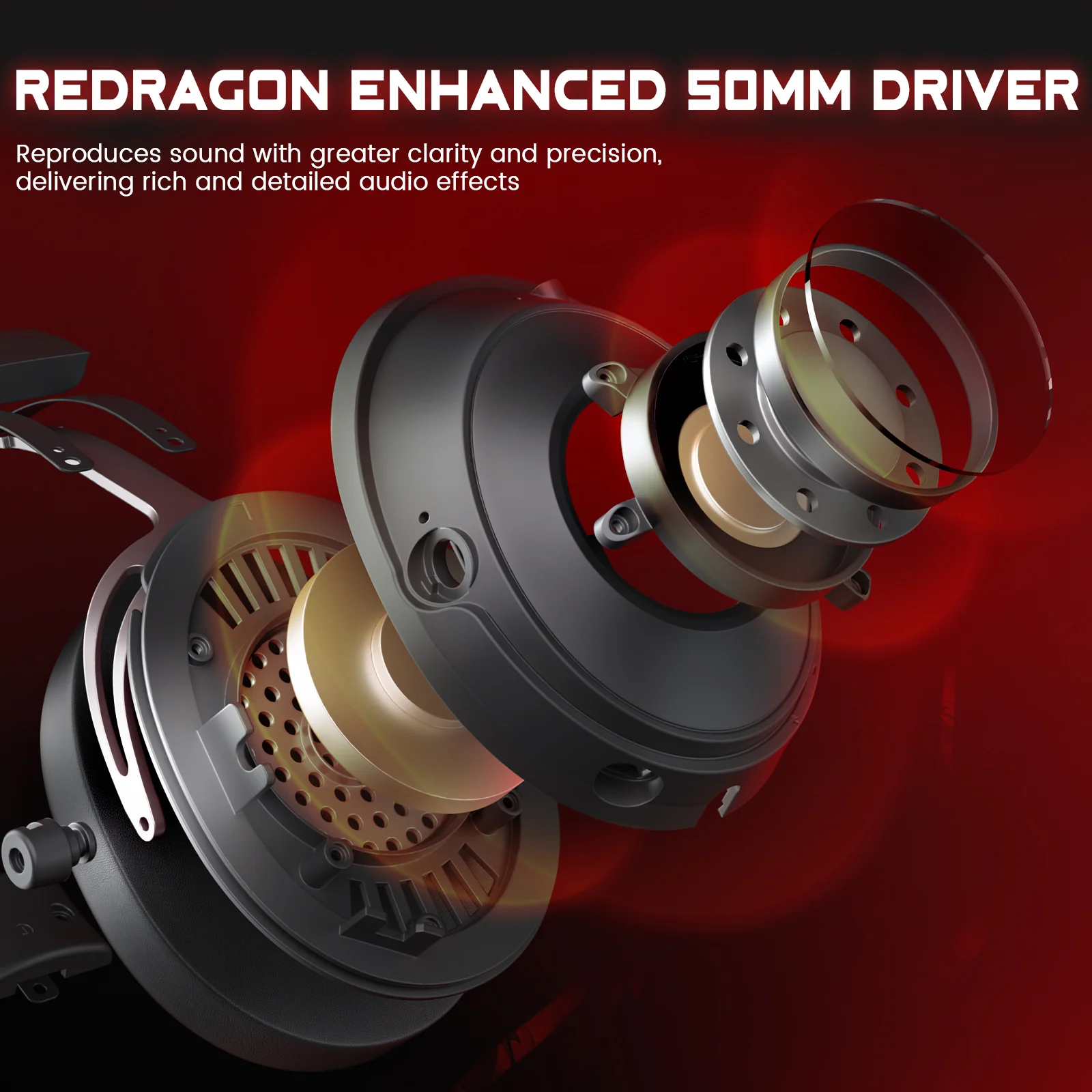 Redragon H389 Gaming Headset - Image 5