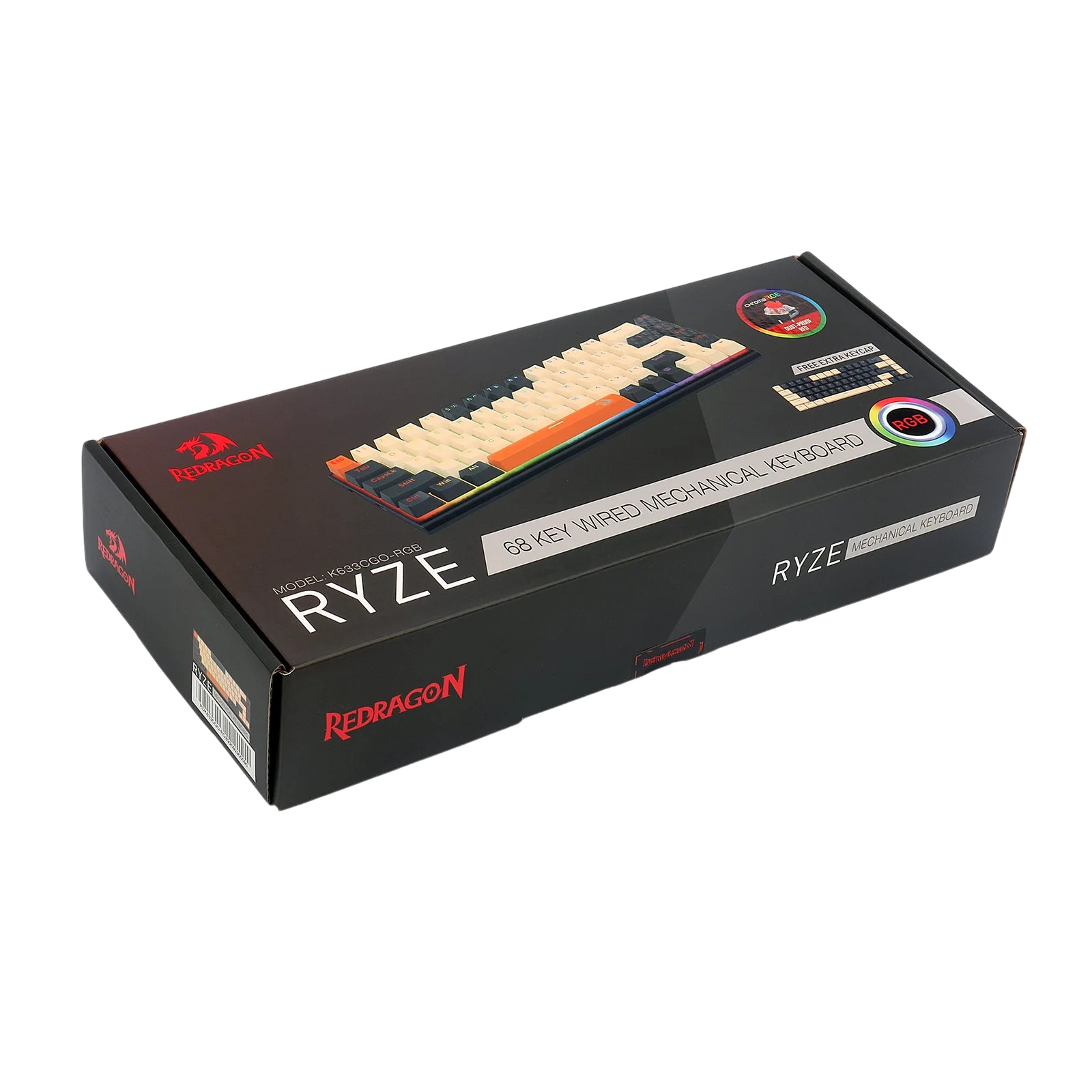 Redragon K633CGO-RGB 68-Key Mechanical Gaming Keyboard - Image 9