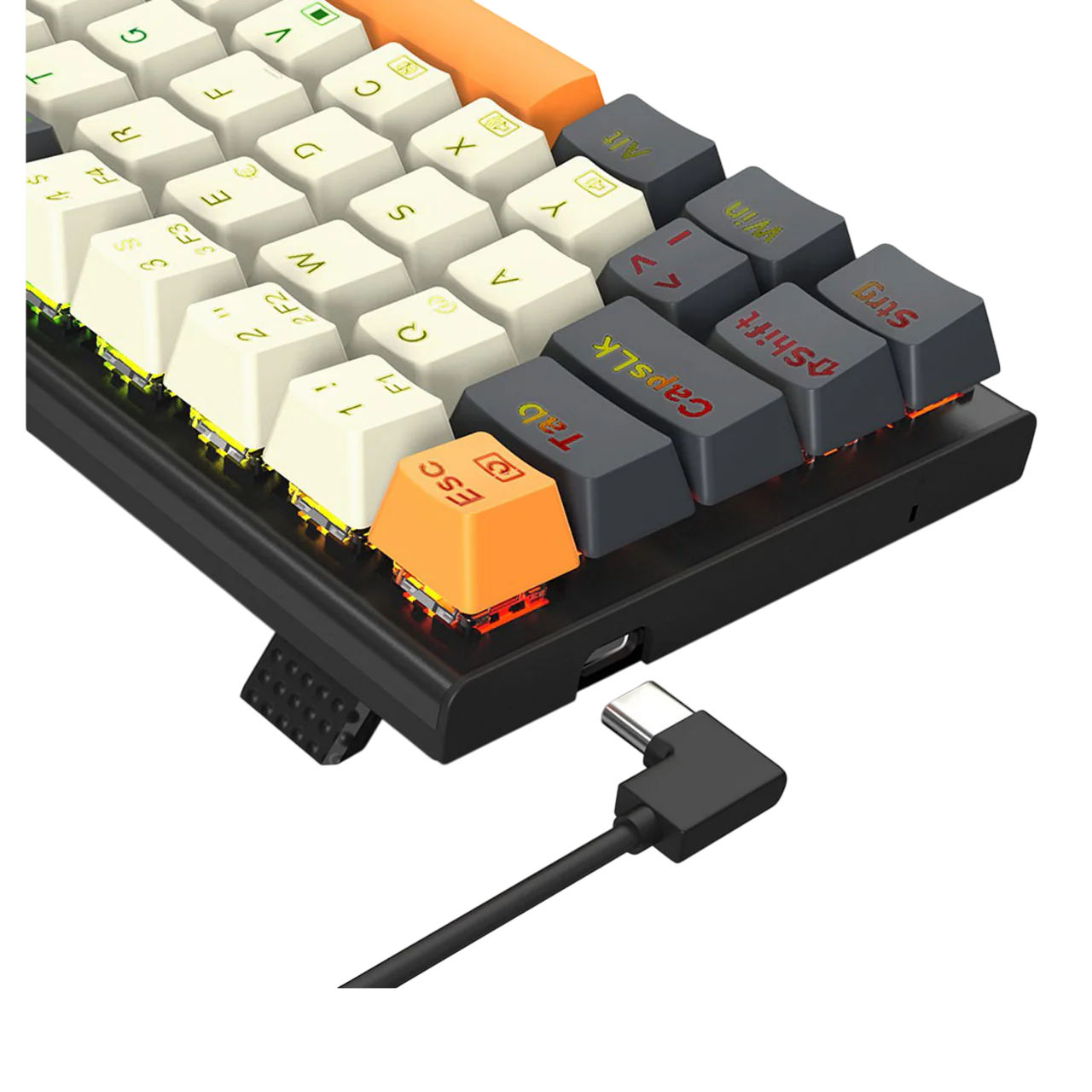 Redragon K633CGO-RGB 68-Key Mechanical Gaming Keyboard - German Layout - Image 4