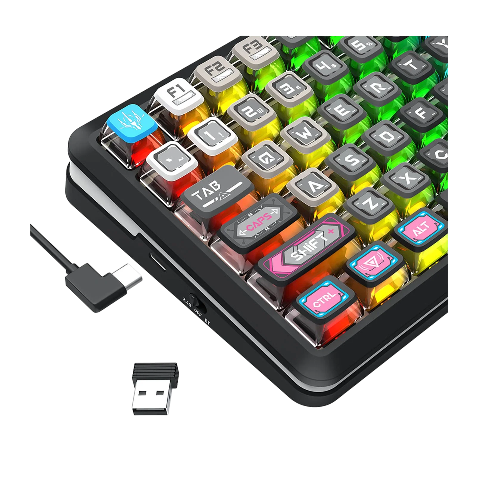 Redragon K708MC RGB PRO TKL Mechanical Keyboard - Image 7