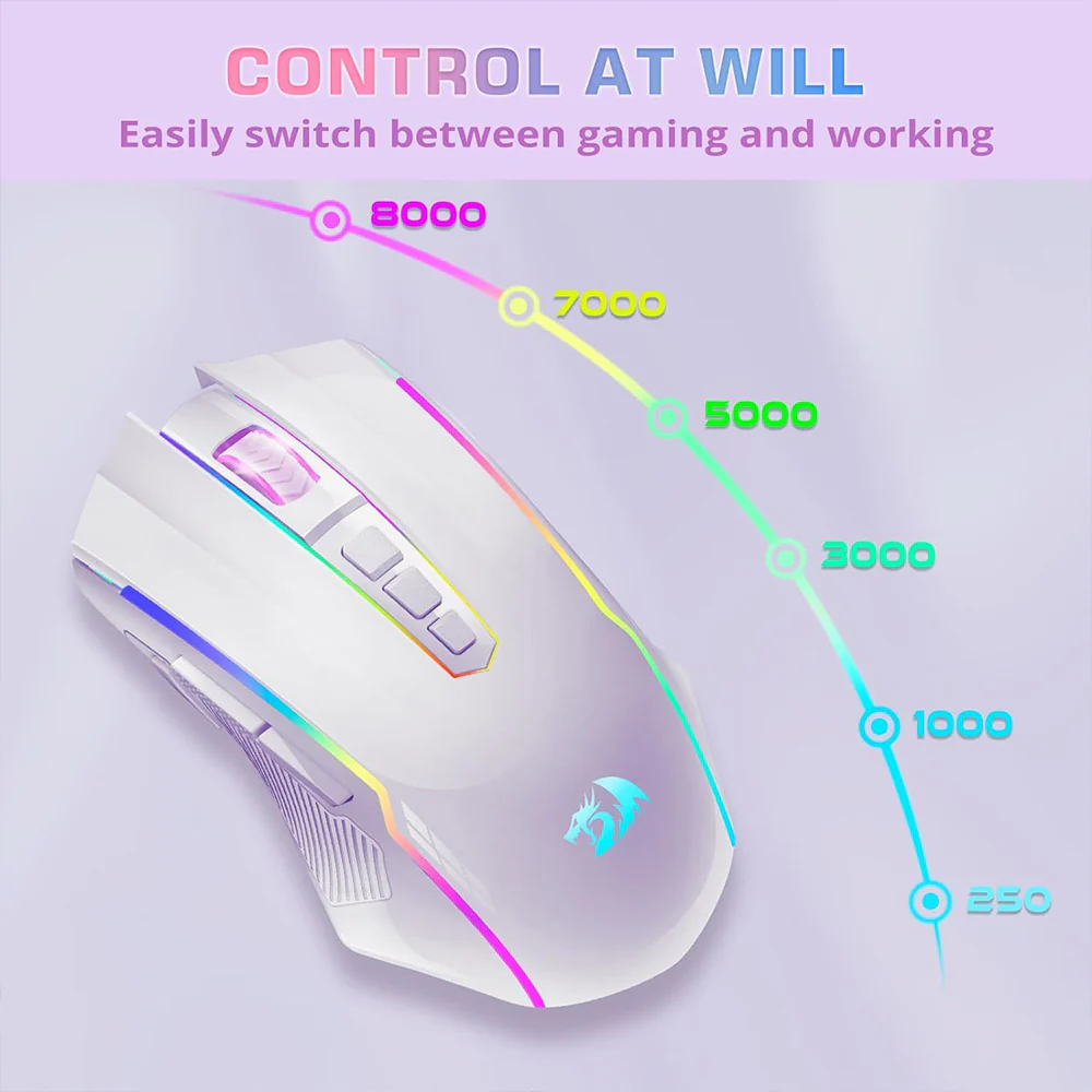 Redragon M914W-RGB Wired Gaming Mice - Image 3